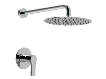 EGO - F5715WB-25X - Recessed single handle shower set with overhead shower by Rubinetteria Giulini - view 2